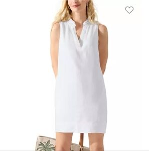 Tommy Bahama White Sleeveless Dress